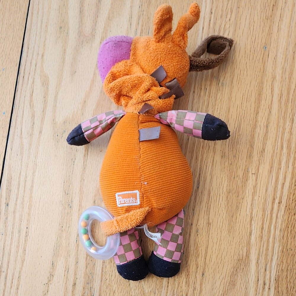 Parents Giraffe Baby Rattle Toy - Picture 9 of 14